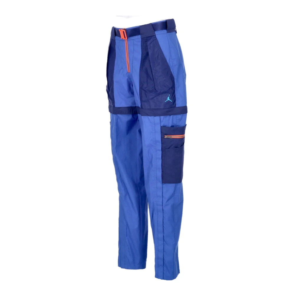 Jordan Omkeerbare Utility Pant in Blauw Blue Dames