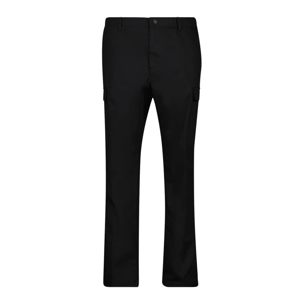 Moncler Cargo broek met zijzakken Black Heren