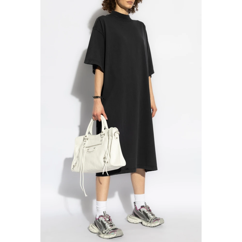 Balenciaga Loszittende jurk Gray Dames