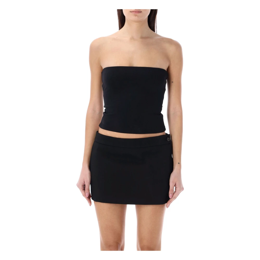 Wardrobe.nyc Zwarte Tube Top Dameskleding Black Dames