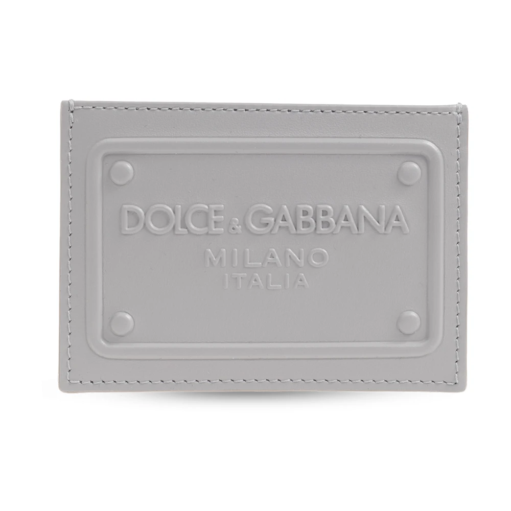 Dolce & Gabbana Wallets & Cardholders Gray Heren