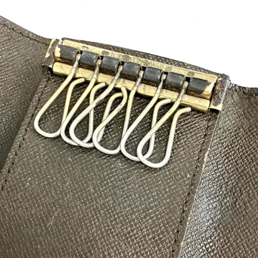 Louis Vuitton Vintage Pre-owned Canvas key-holders Brown Heren