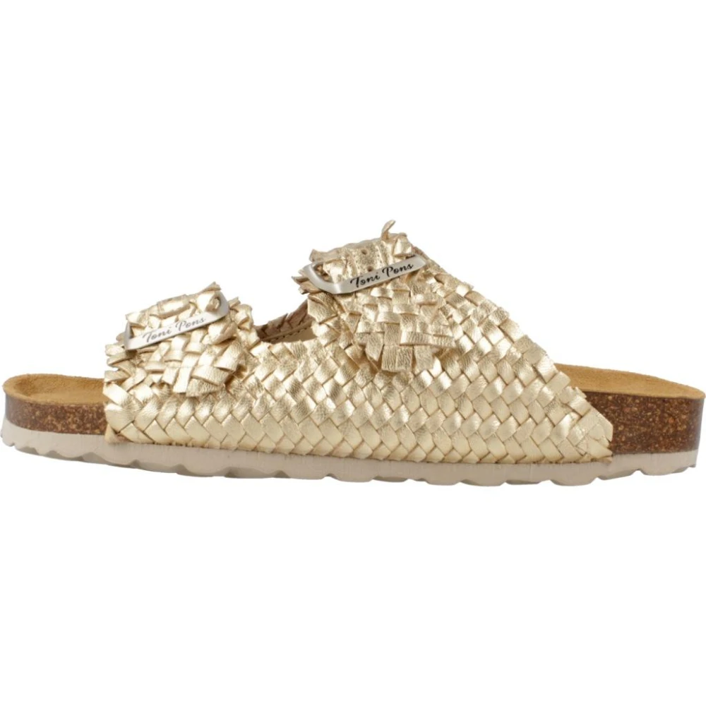 Toni Pons Donna Giallo - Flip Flops - Shoes - 36 Eu