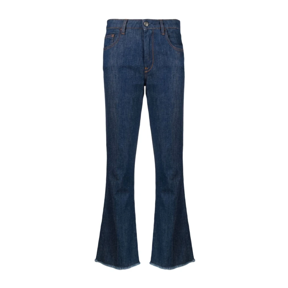 Fay Flared Jeans Blue Dames