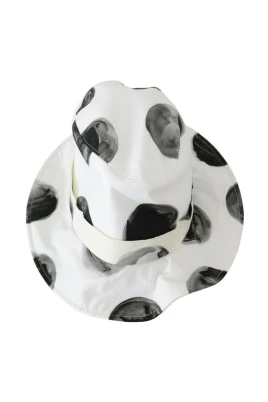 Polka Dot Bomullshatt