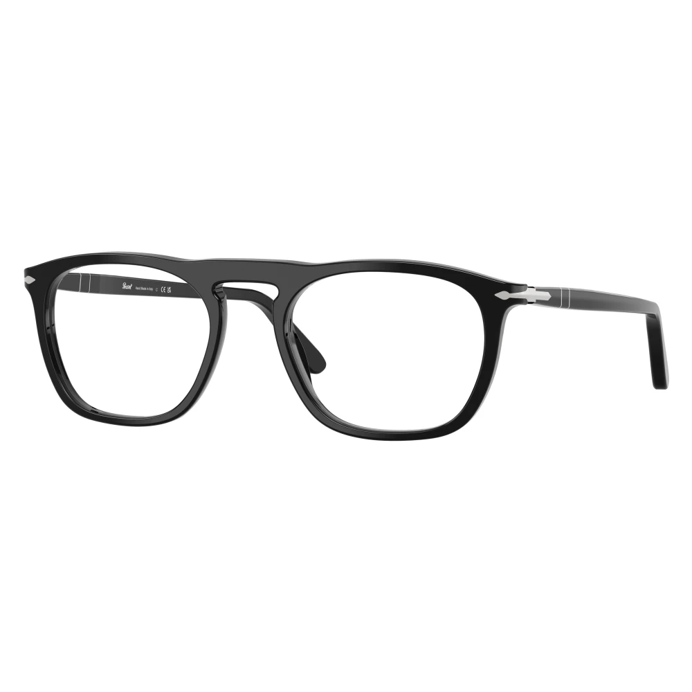 Persol Unisex Black Glasses, 53 Mm, Po3391v Optical Frame