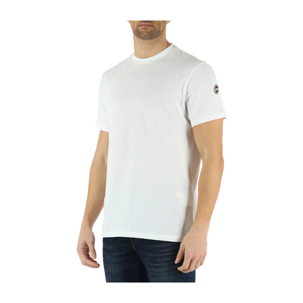 Colmar Regular Fit Katoenen Piqué T-Shirt White Heren