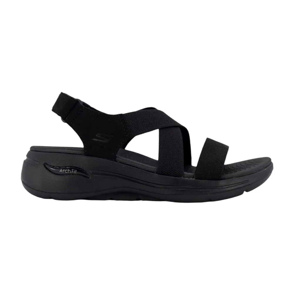 Skechers Bekväma och lätta sandaler Black, Dam
