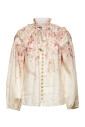 floral-print-raffia-button-shirt