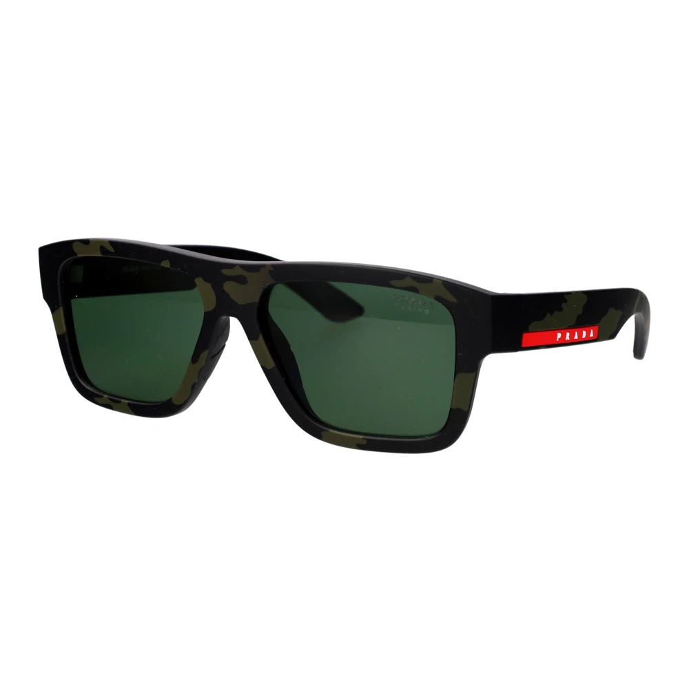 Prada Men's Black Sunglasses,, Stylish Sunglasses With 0Ps 04Zs Design Medium