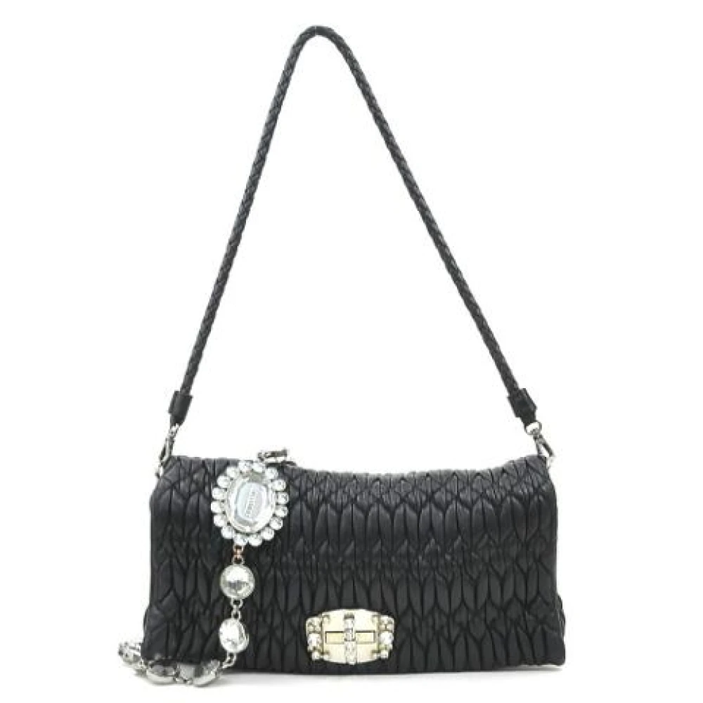 Pre-owned > Pre-owned Bags > Pre-owned Shoulder Bags - - Miu Miu Pre-owned - Modalova