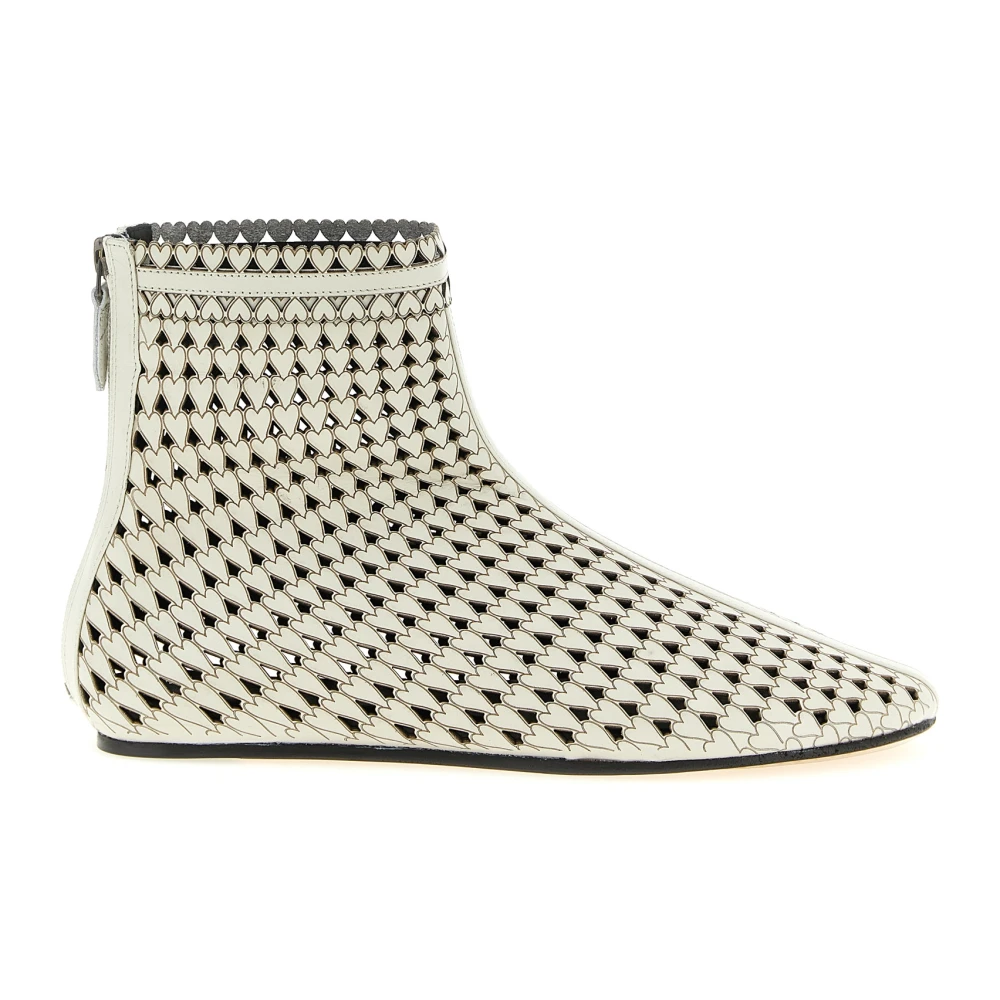 Isabel Marant Women's Beige Ferix Ankle Boots