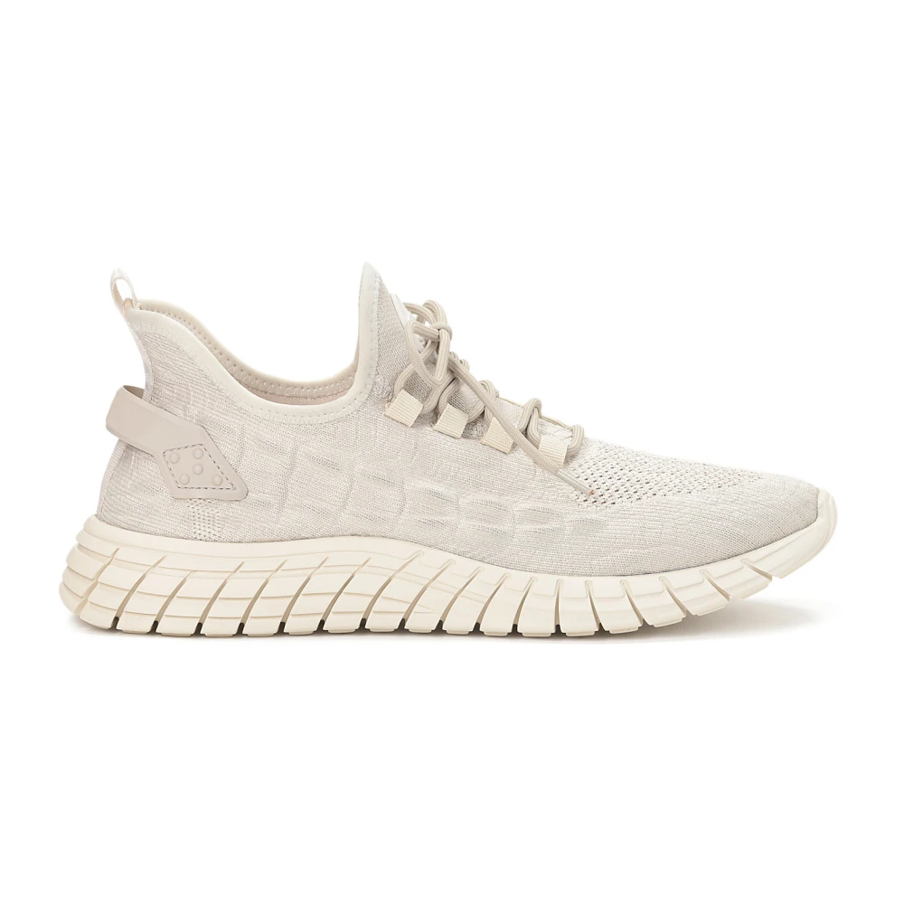 Kazar Studio Heren lichtgewicht sneakers van stof Heren Schoenen Beige