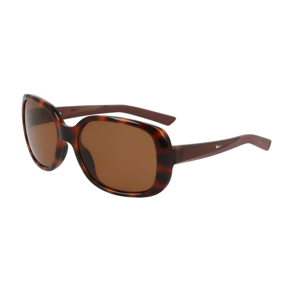 Nike Women's Brown Injected Frame Sunglasses With Gradient Lenses