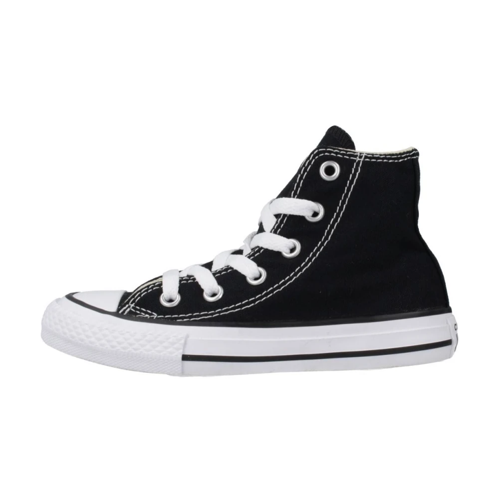 Converse Svarta Hi-Top Canvas Sneakers Black, Pojke