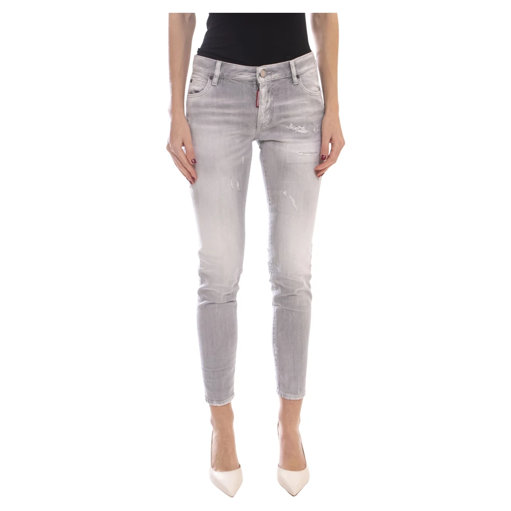 Dsquared2 Women's Gray Jennifer Jeans