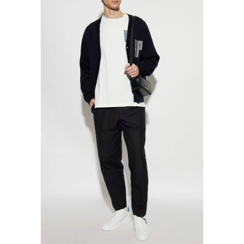 Kenzo T-shirt met bedrukt logo White Heren