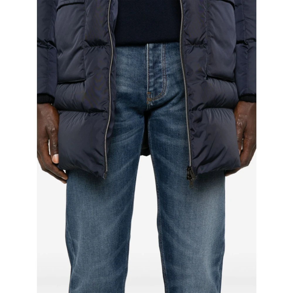 Emporio Armani Slim Fit Denim Jeans Blue Heren
