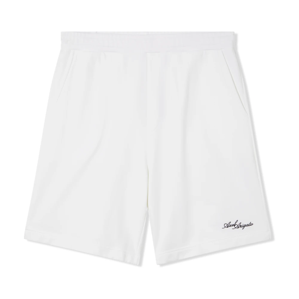 Axel Arigato Base Sweat Shorts White Heren