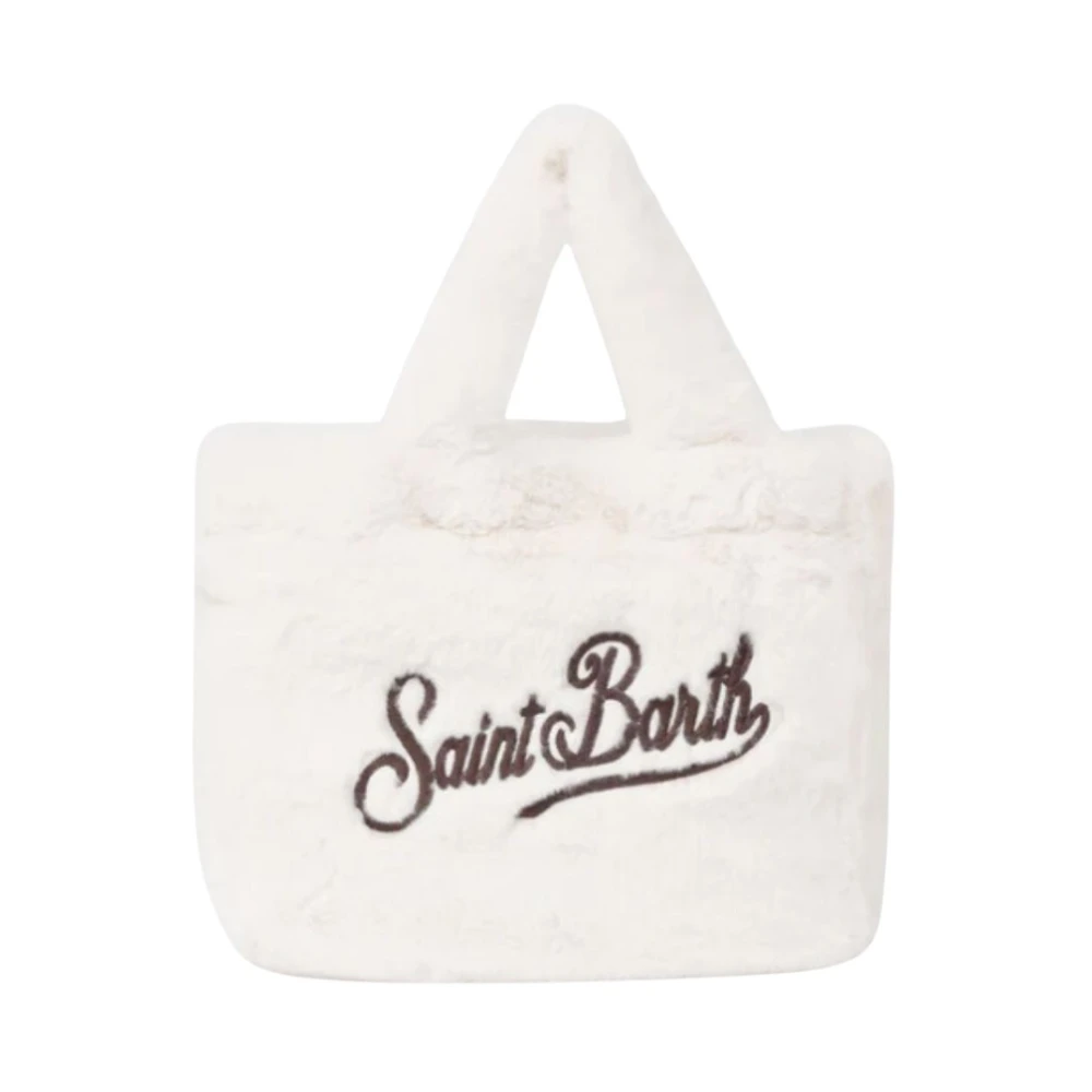 MC2 Saint Barth Zachte Bonttas met Handtekening Logo White Dames
