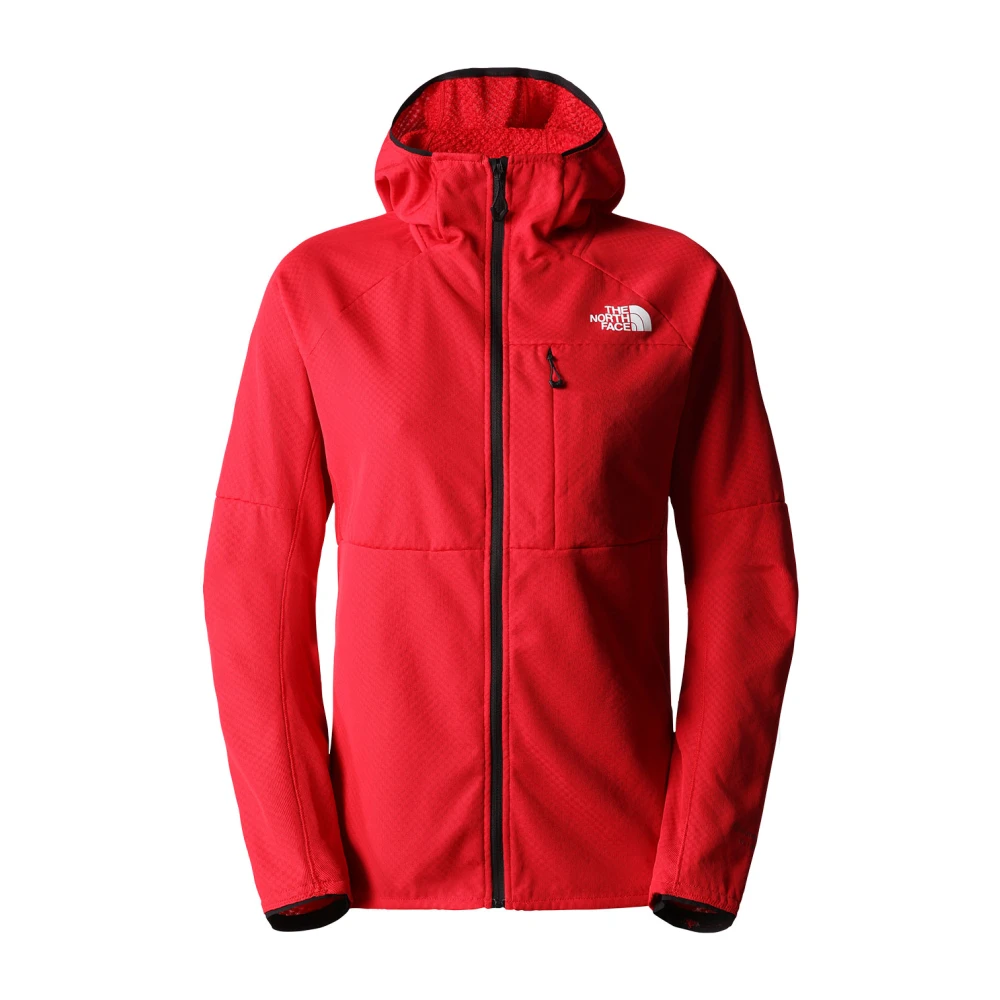 The North Face Rode Futurefleece Hoodie Red Dames