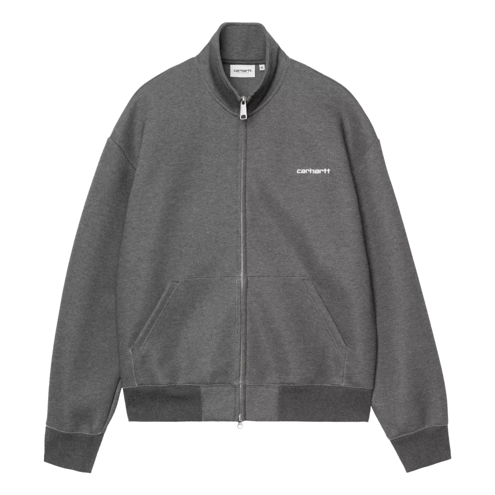Carhartt Wip Men's Gray Alda Zip Sweat Jacket