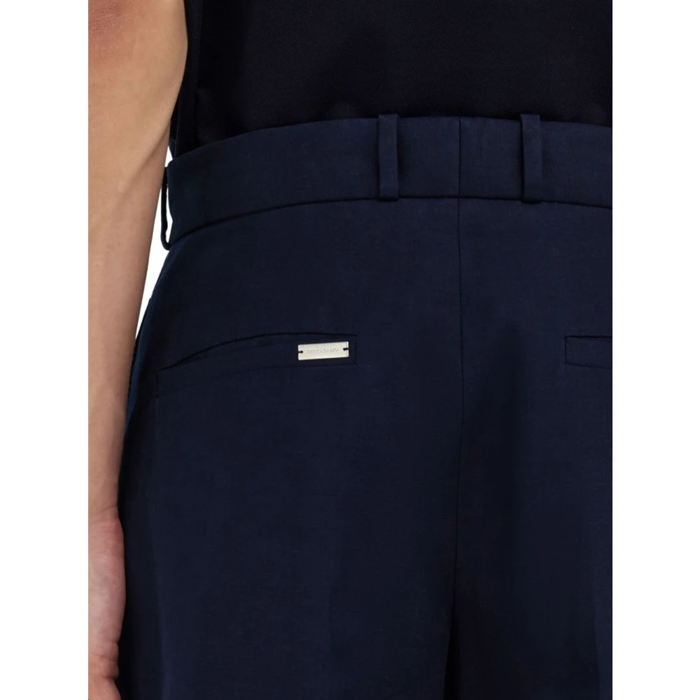 Salvatore Ferragamo Stijlvolle Broek voor Mannen Blue Heren