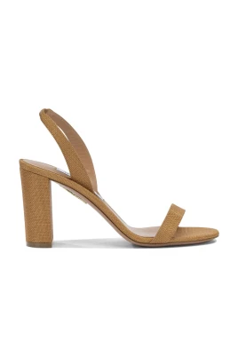 So Nude Block Sandal 85