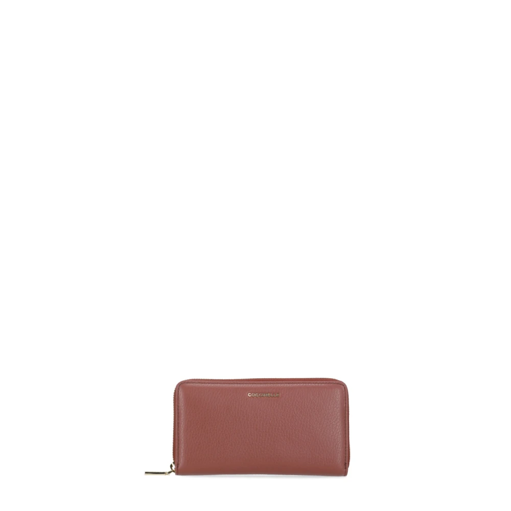 Coccinelle Women's Red Metallic Soft Wallet