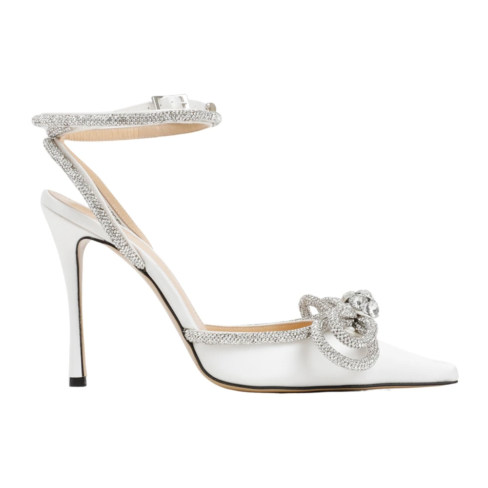 Mach & Mach Donna Bianco Scarpe, 39 1/2 Eu, New,