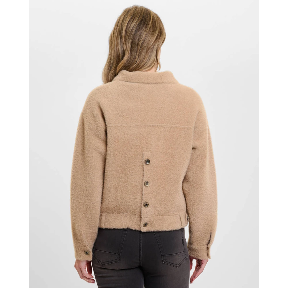 Rino&Pelle Boxy Jacket Bubbly Beige Dames