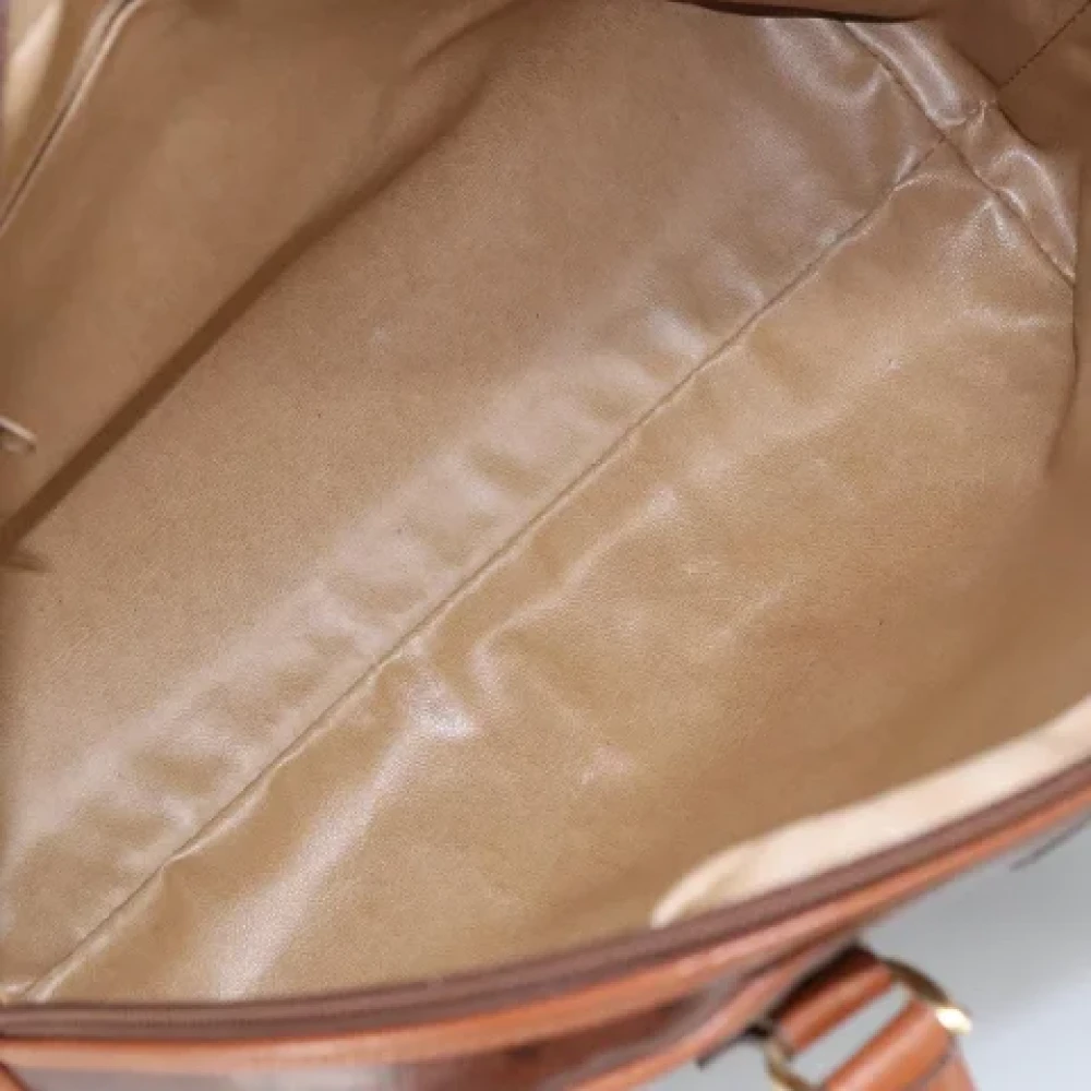 Bally Pre-owned Canvas handbags Brown Dames