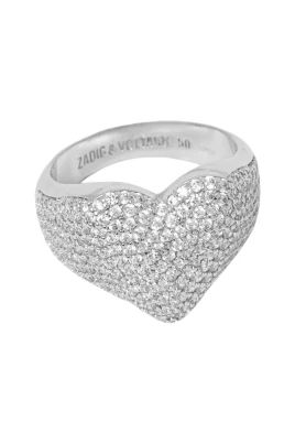 Heartbreaker Full Strass Ring