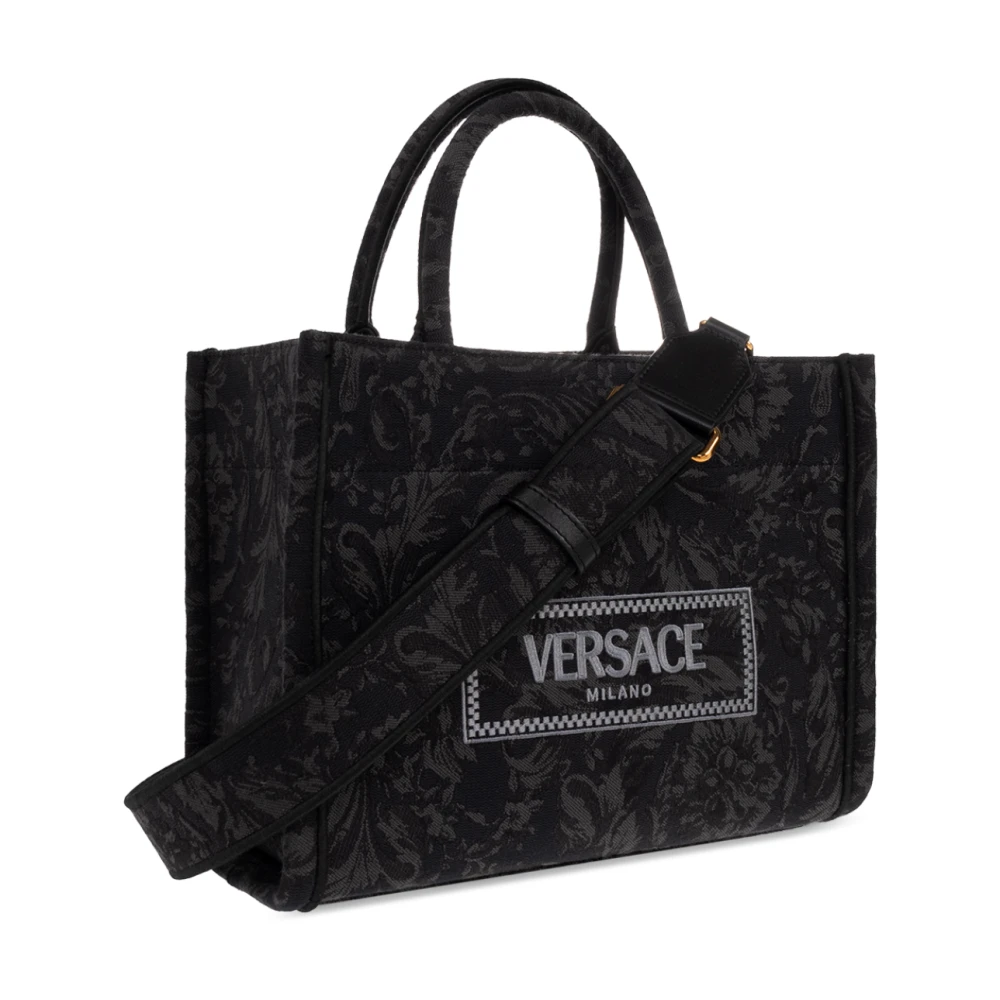 Versace Barocco Athena Small schoudertas Black Dames