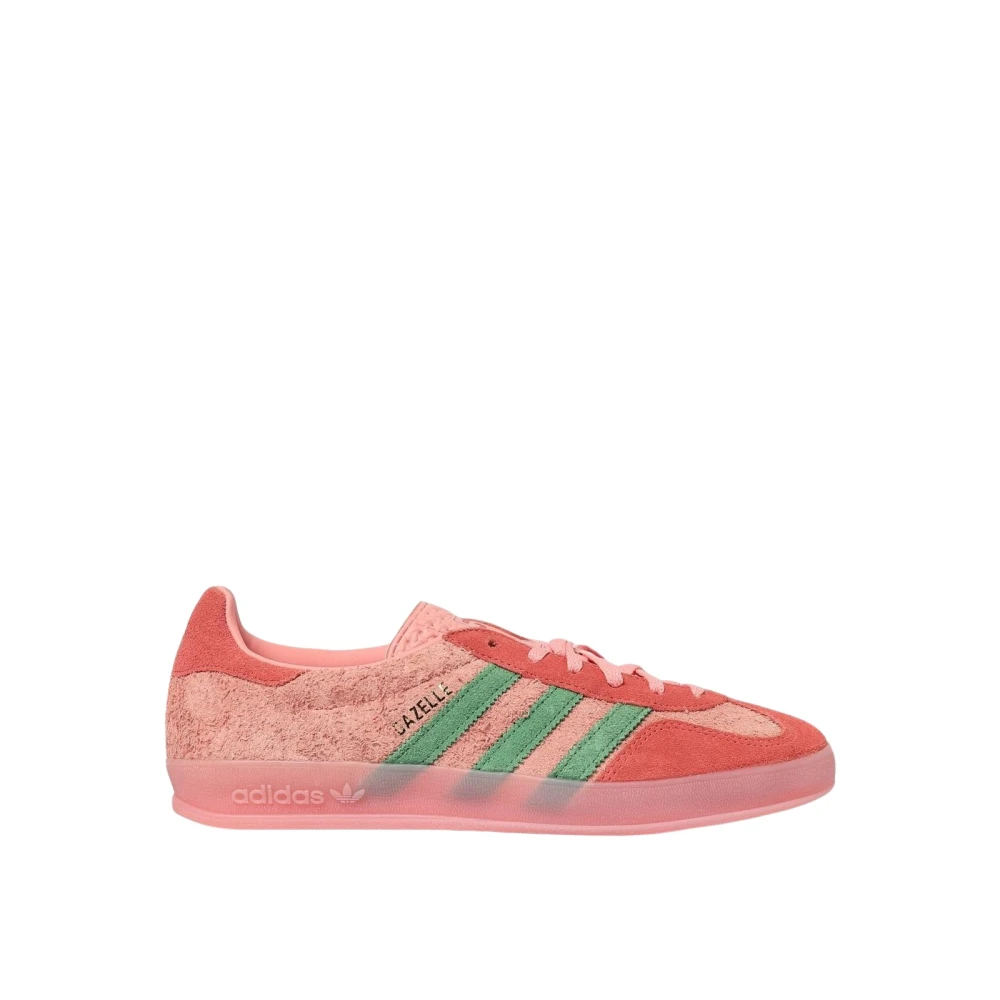 Adidas Originals Women's Pink Suede Low Profile Sneakers