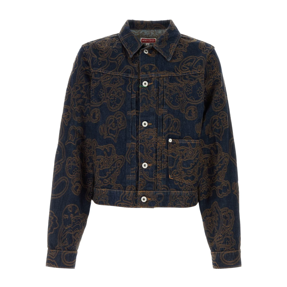 Jackets > Denim Jackets - - Kenzo - Modalova