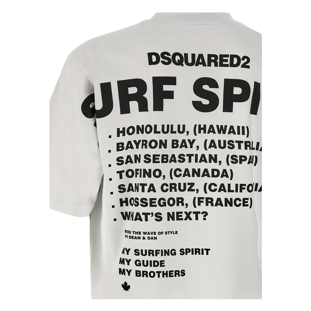 Dsquared2 Wit Stijlvol Shirt White Heren