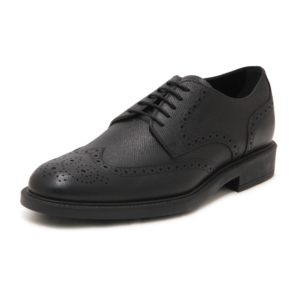 Tod's Men's Black Derby Bucature