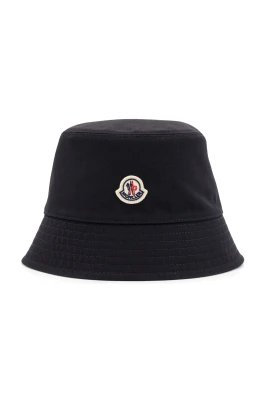 Stitchad Bucket Hat med Logotypemblem