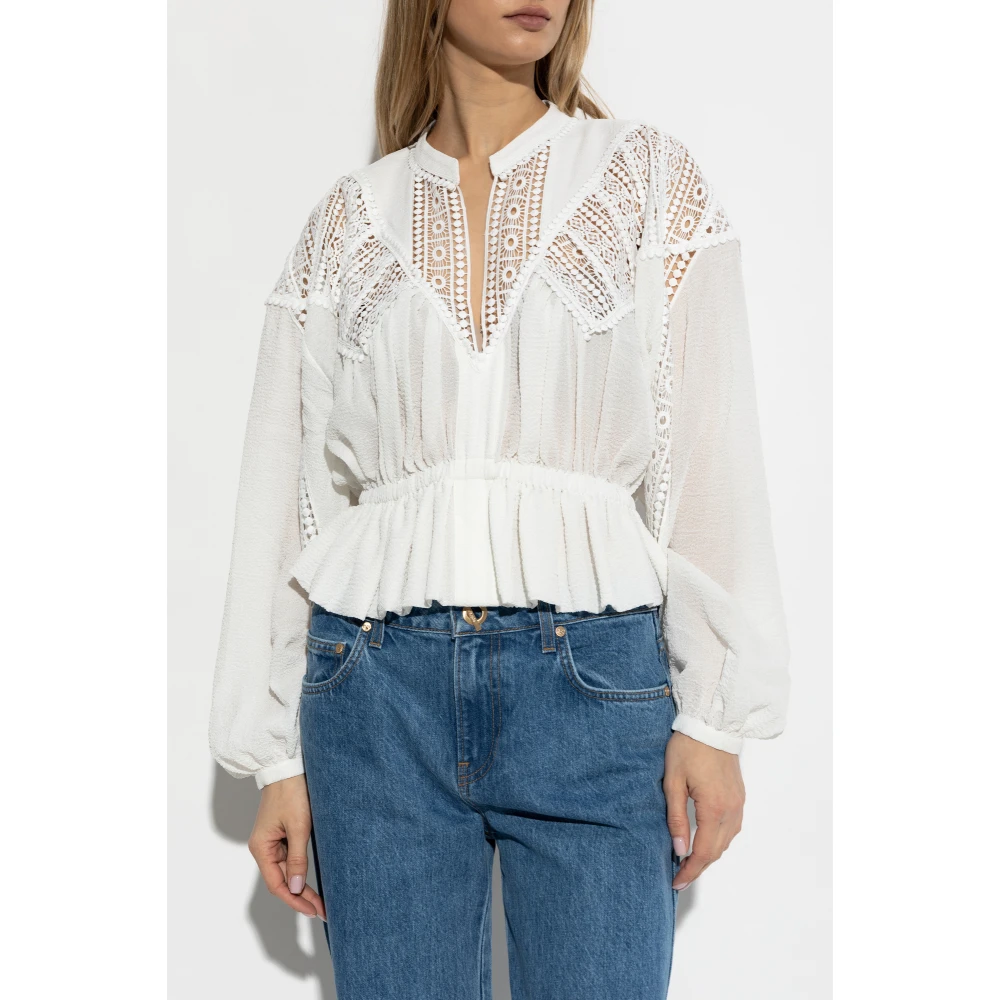 IRO Top Rixi White Dames