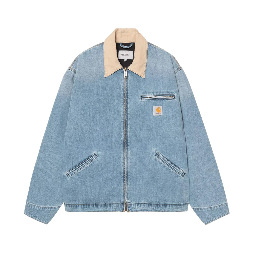 Carhartt Wip Men's Blue Denim Jackets, L, Og Detroit Jacket
