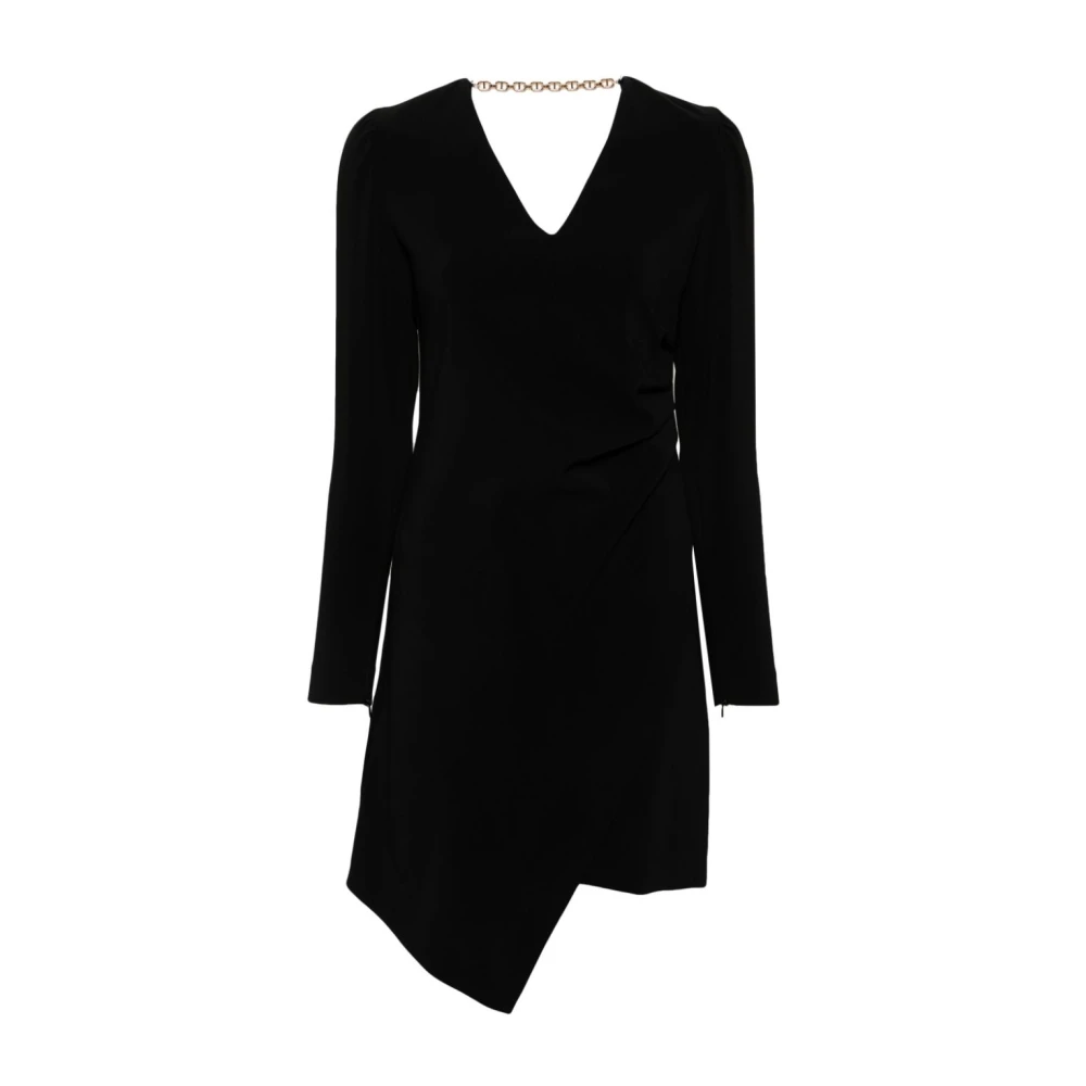 Twinset Women's Black Dress Set Elegant Chic - Short Dresses - Xs - Dresses