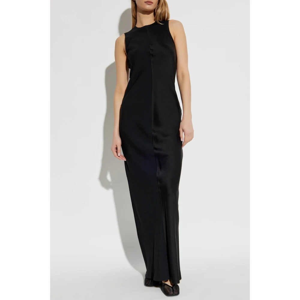 Ami Paris Mouwloze jurk Black Dames