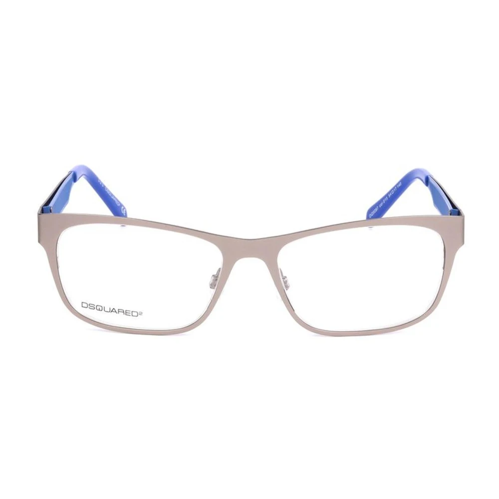Dsquared2 Zilveren Metalen Frames voor Mannen Gray Heren