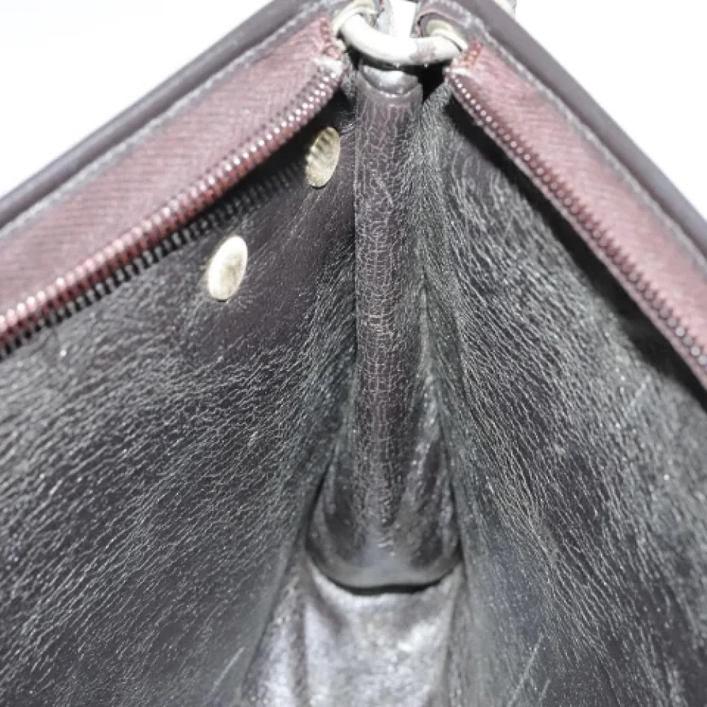 Dior Vintage Pre-owned Canvas dior-bags Brown Dames