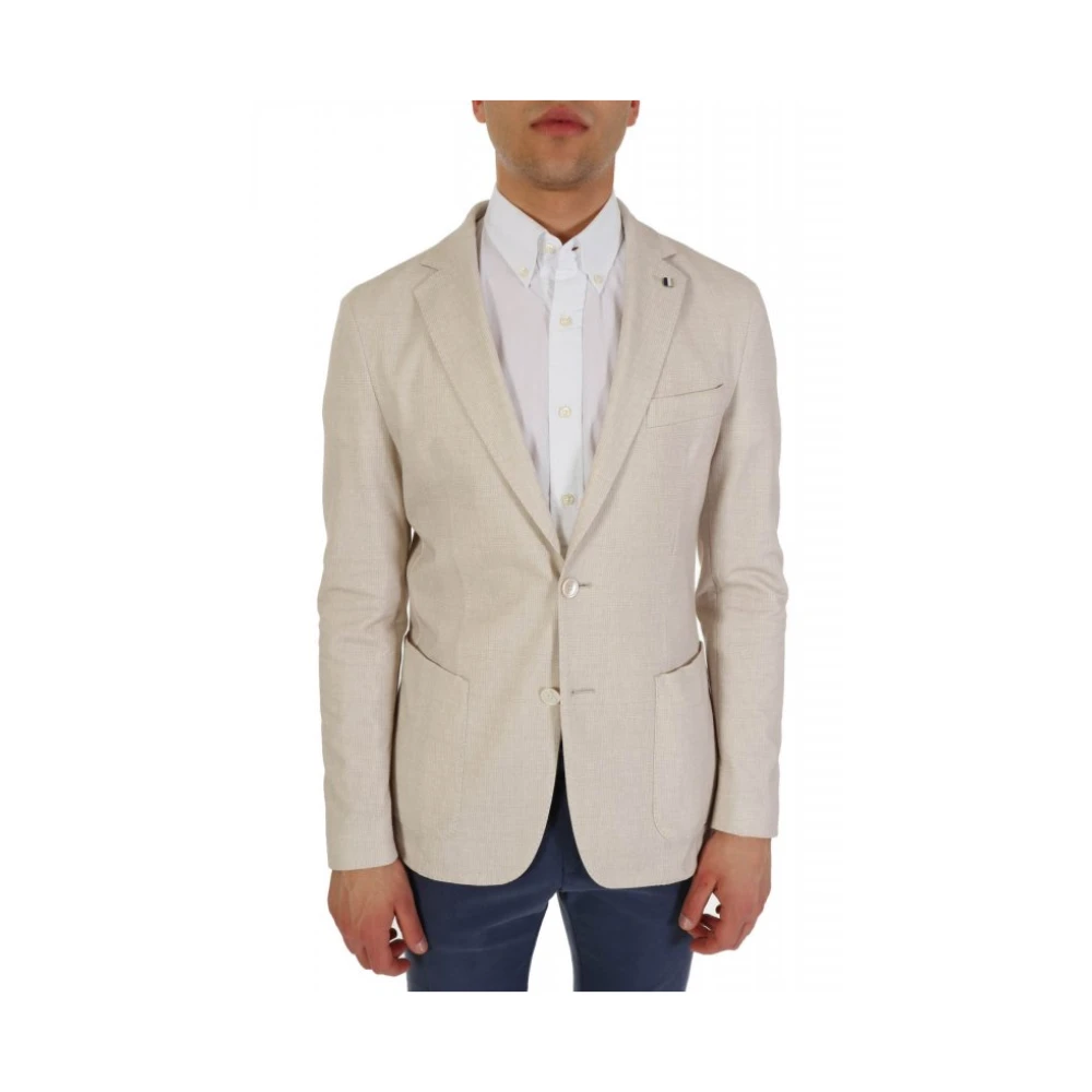 Hugo Beige Boss - Jackets > Blazers - Male - Blazers - M - Jackets