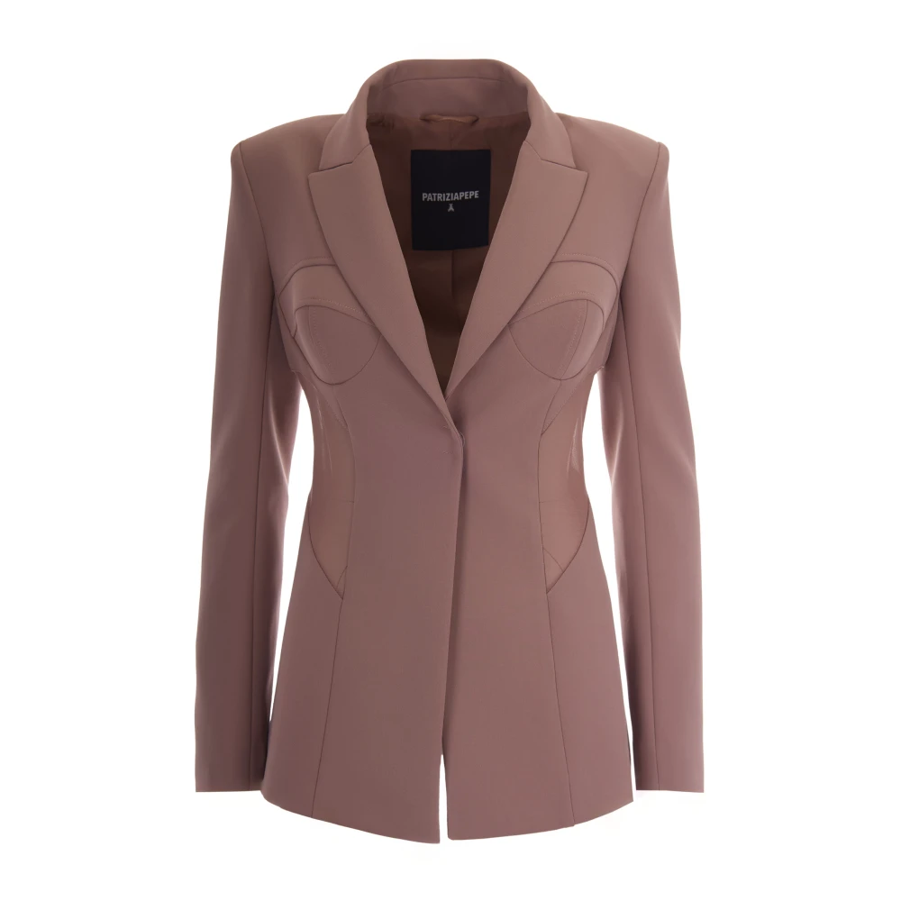 Patrizia Pepe Women's Brown Blazers, Xs, Blazers