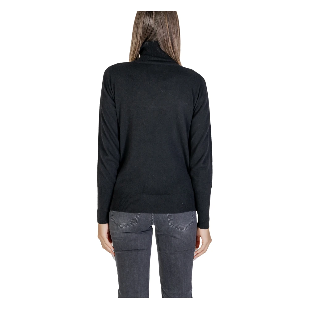 Alviero Martini 1a Classe Dames Gebreide Collectie voor Herfst Winter Black Dames