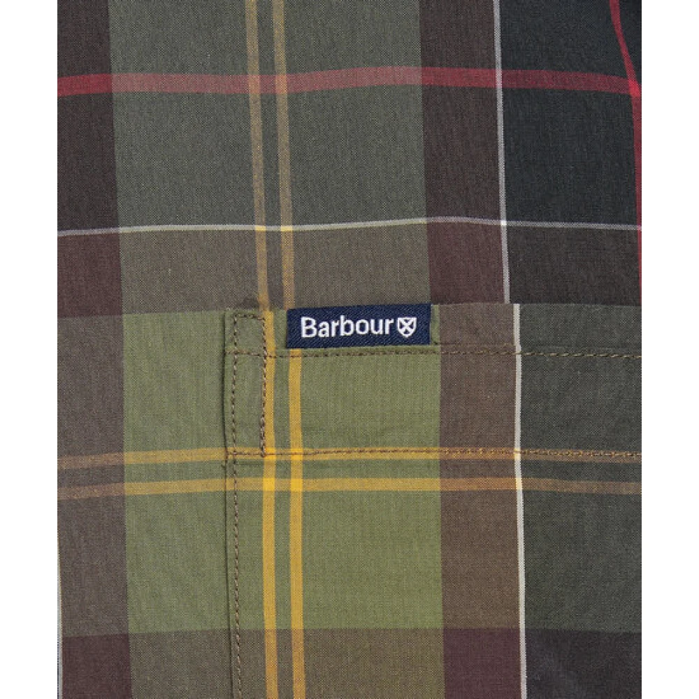 Barbour Kippford Tailored Overhemd Green Heren