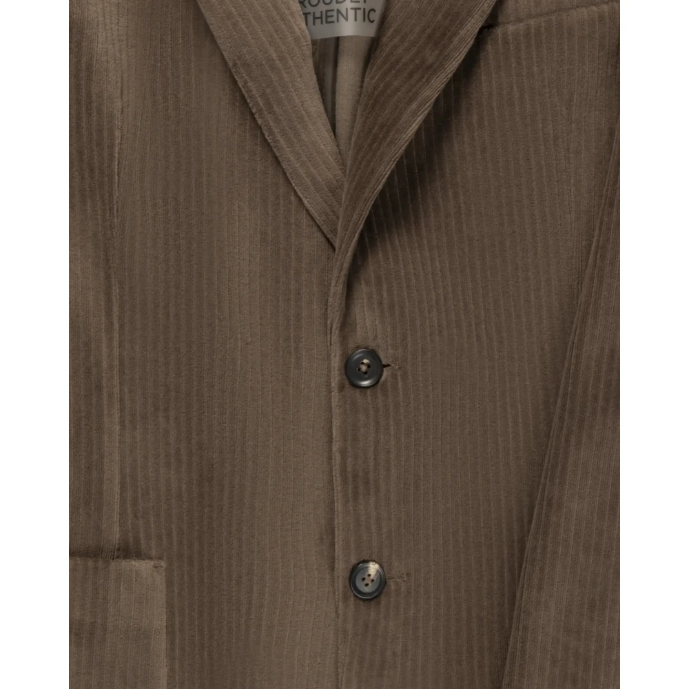 Circolo 1901 Stretch Cord du Roy Blazer Brown Heren